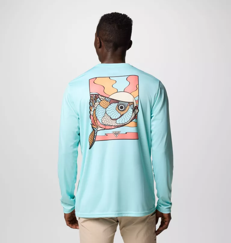 CAMISETA MASCULINO COLUMBIA TERMINAL TACKLE PFG FISH SHINE – foto 2